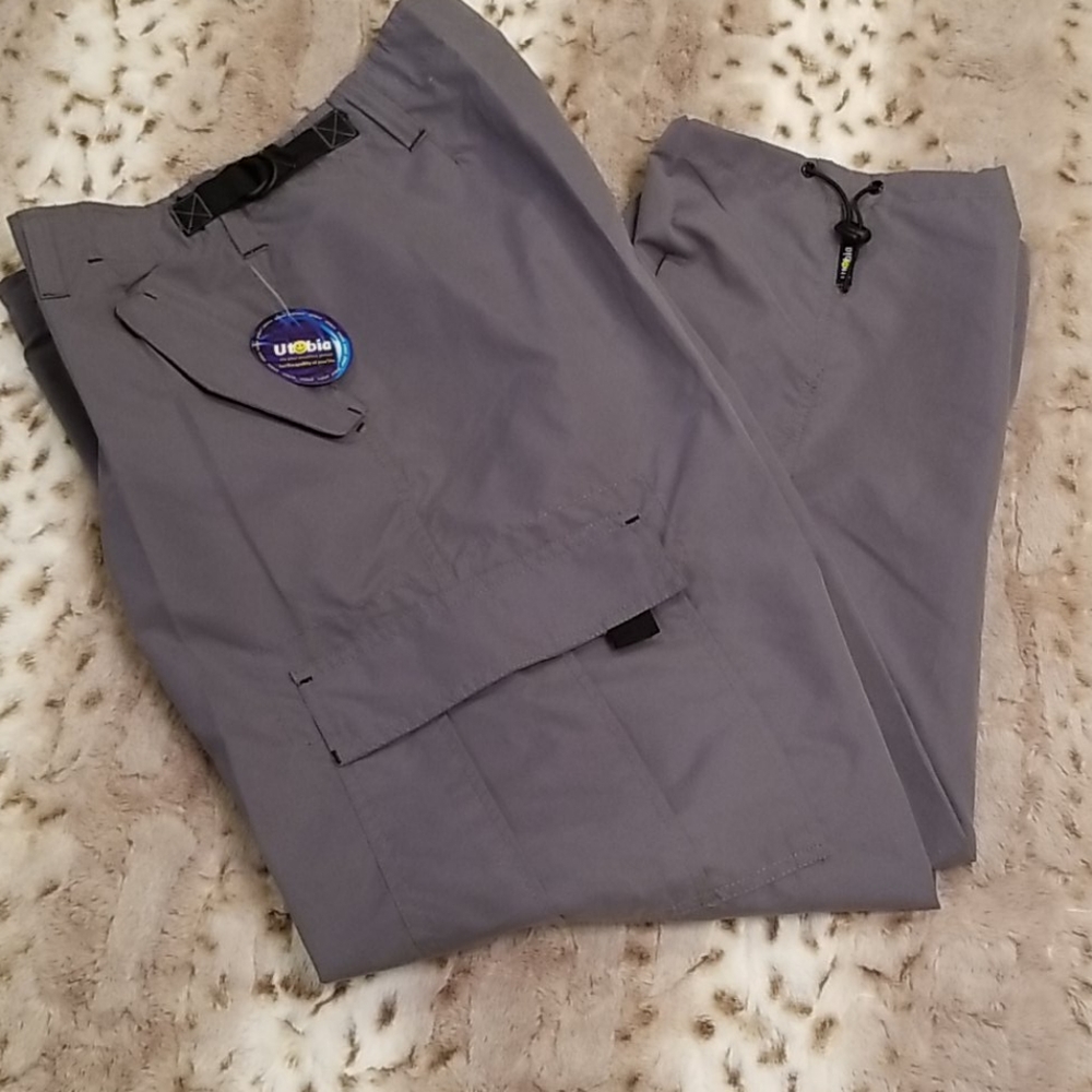 🖤Utobia, grey cargo pants, size Small new w/ tag